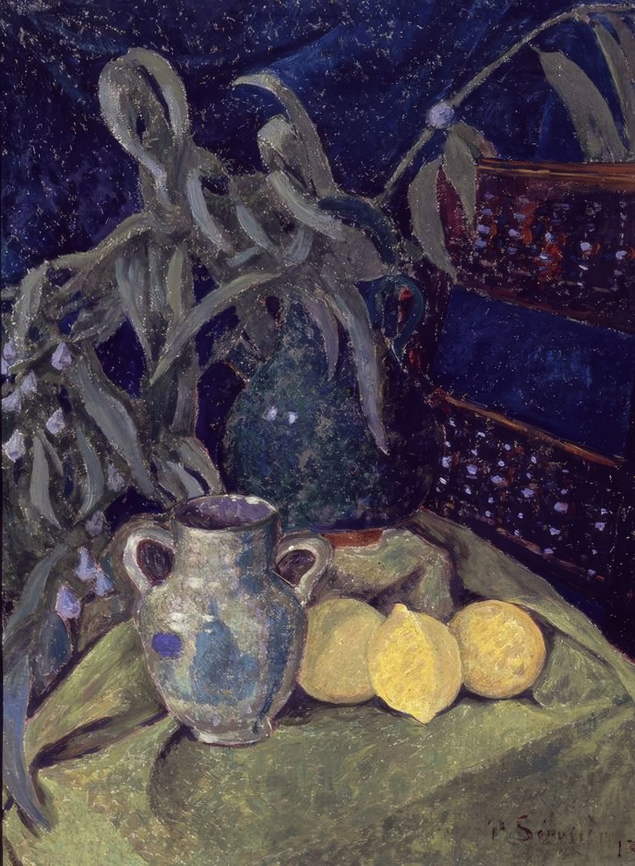 YEŞİL SENFONİ - XIX YÜZYIL - YAĞ / TUVAL - 81 X 60 CM by Paul Sérusier