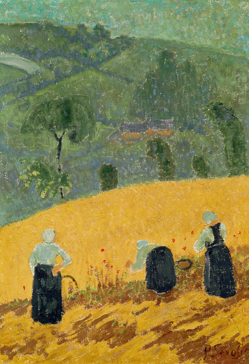 The Harvest  by Paul Sérusier