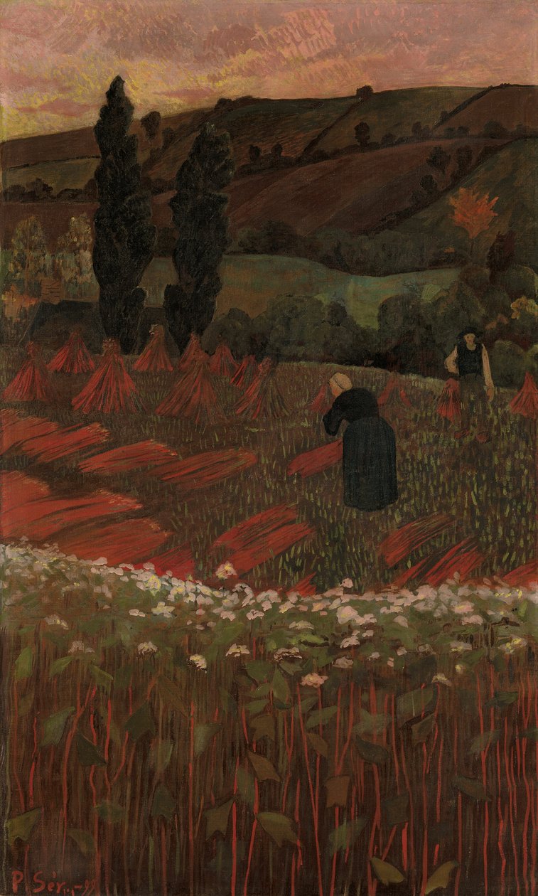 Karabuğday hasadı by Paul Sérusier