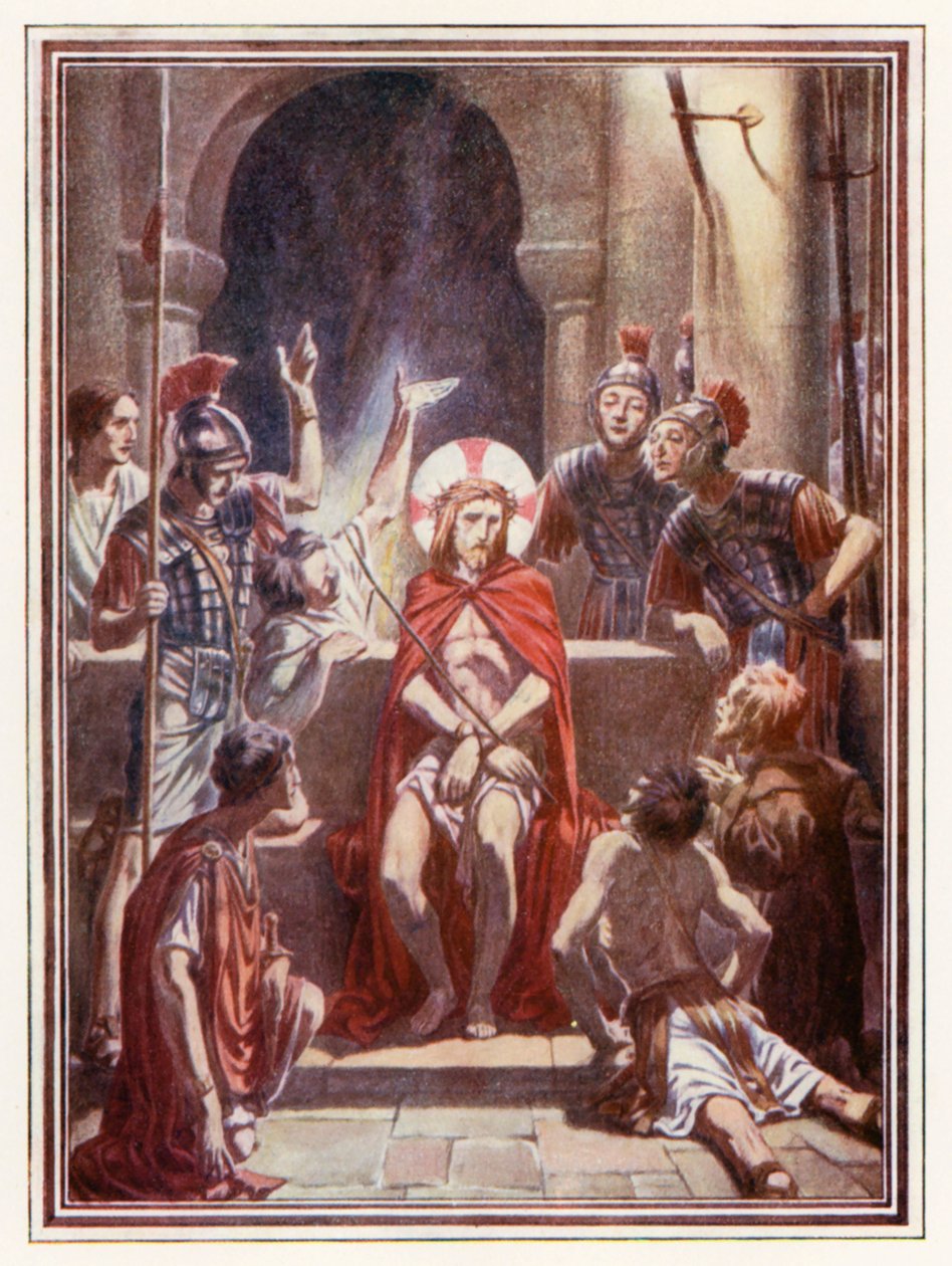 Dikenli Taç (renkli taş baskı) by Paul Vincent Woodroffe