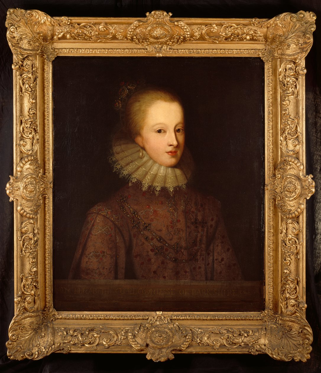 Elizabeth Percy, Berkshire Kontesi (tuval üzerine yağlıboya) by Paul van Somer