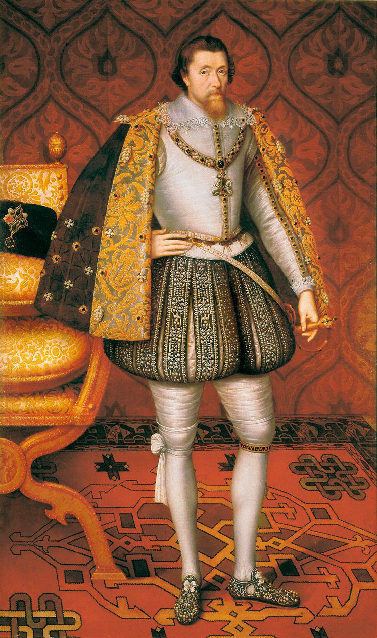 İngiltere Kralı I. James by Paul van Somer