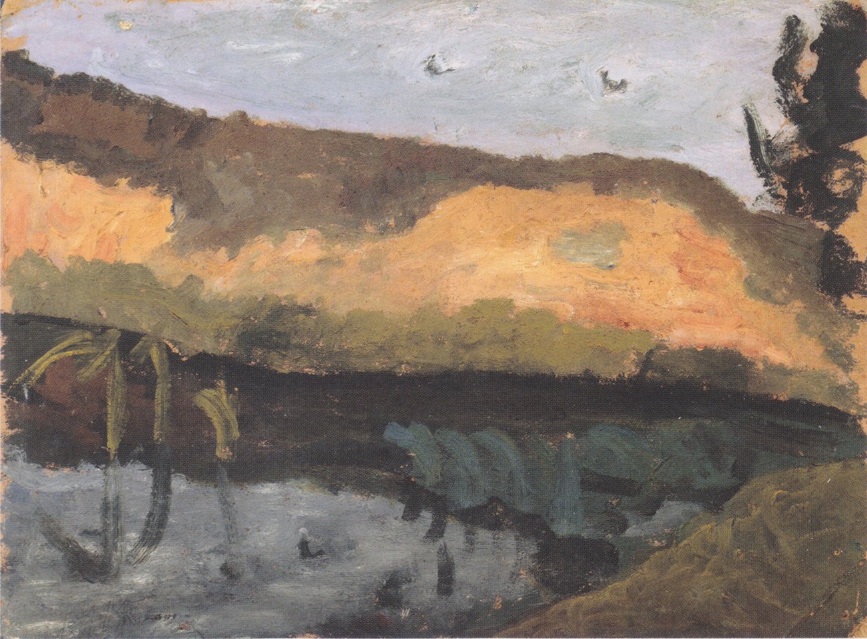 kum kömürü by Paula Modersohn Becker