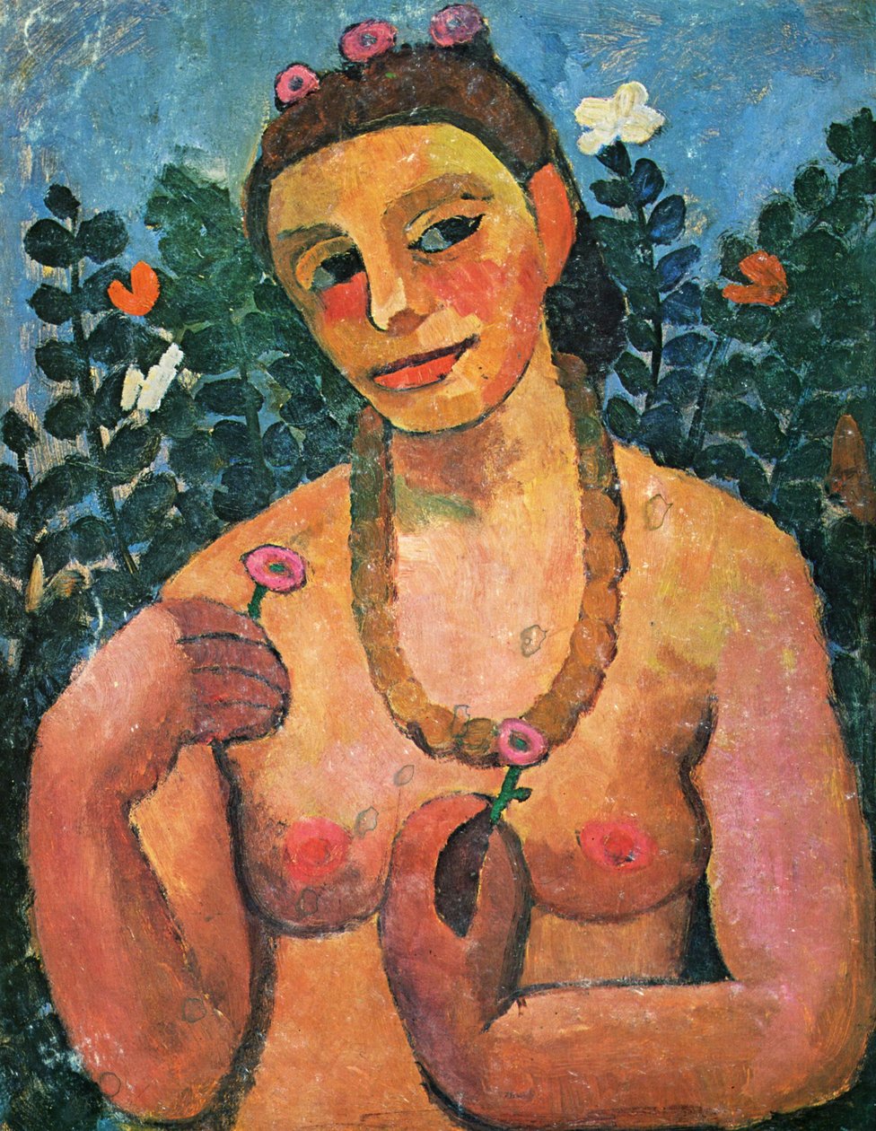 kendi portre by Paula Modersohn Becker