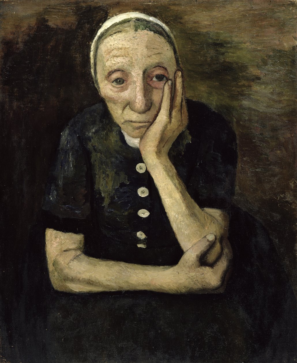 Yaşlı Çiftçi, 1903 by Paula Modersohn Becker
