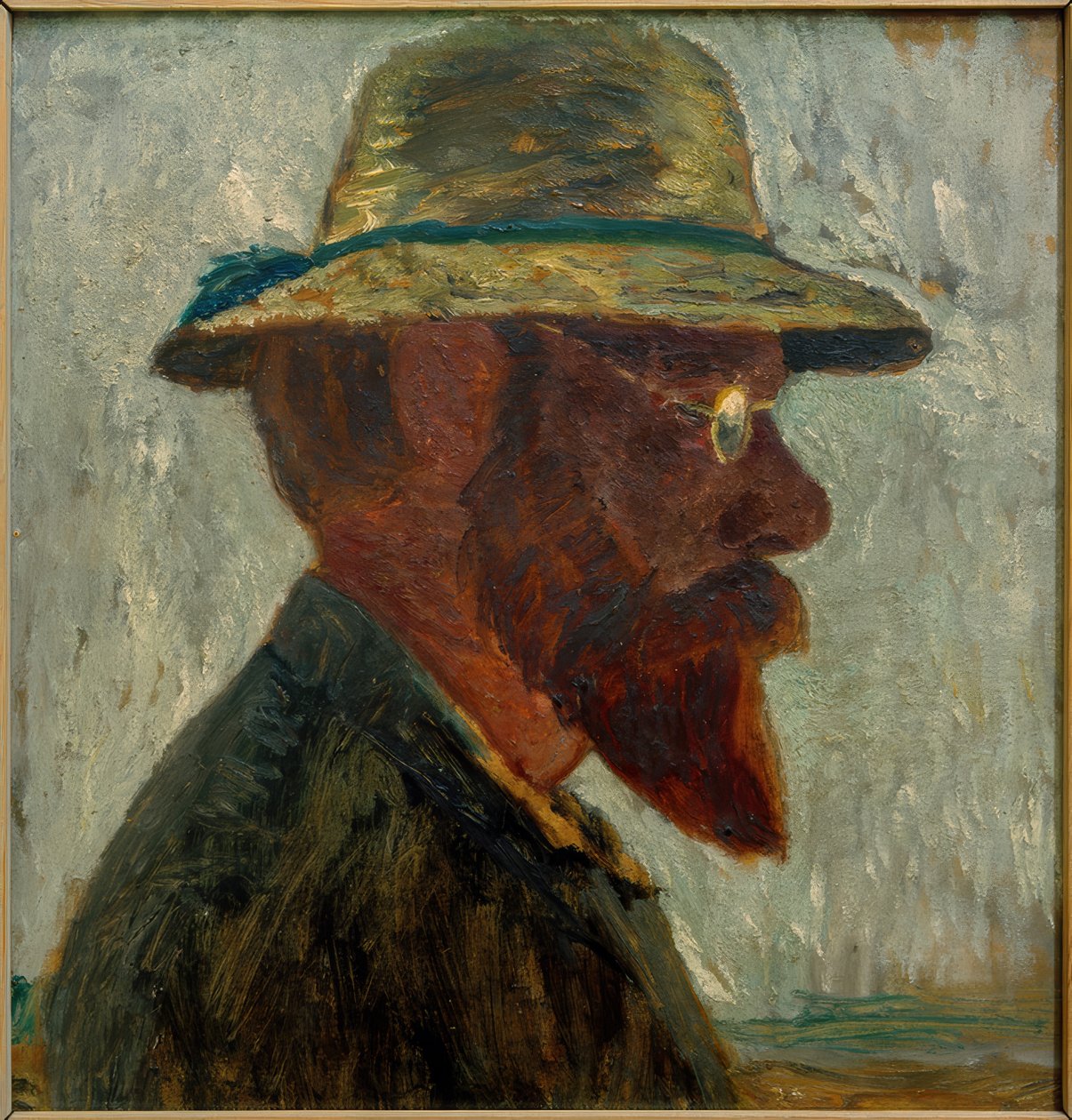 Çam ağaçları ile manzara by Paula Modersohn Becker