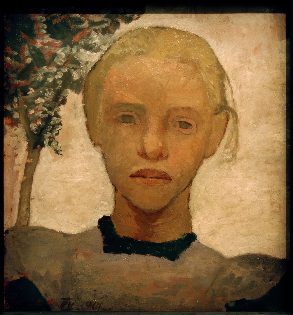 kız kafa by Paula Modersohn Becker