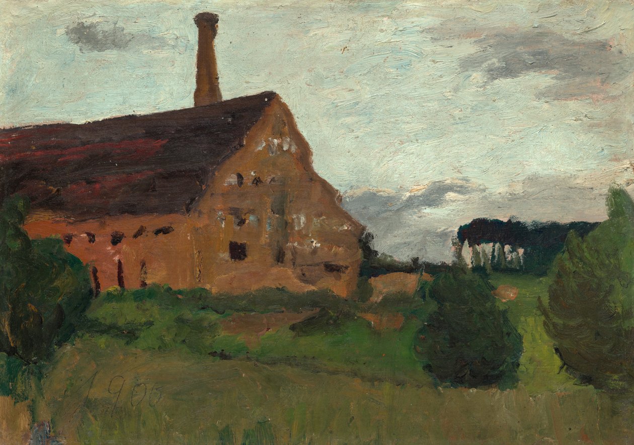 eski fabrika by Paula Modersohn Becker
