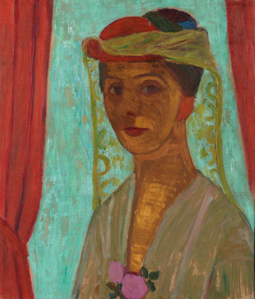 kendi portre by Paula Modersohn Becker