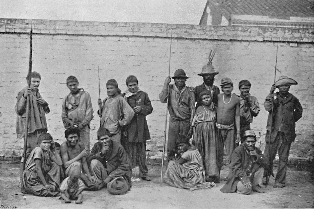 Chavantes Kızılderilileri, 1895 by Paulo Kowalsky