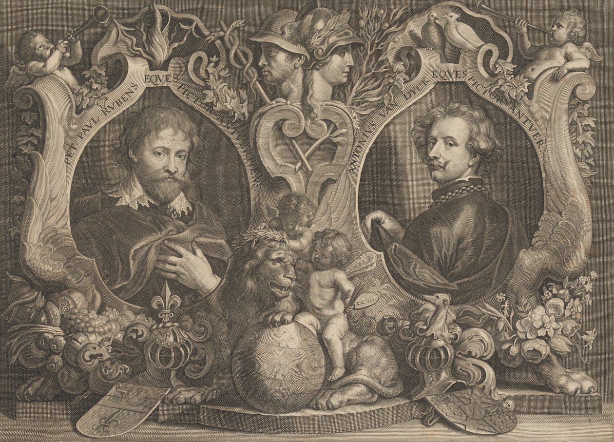 Anthony Van Dyck ve Peter Paul Rubens, Şövalye Binicisi by Paulus Pontius