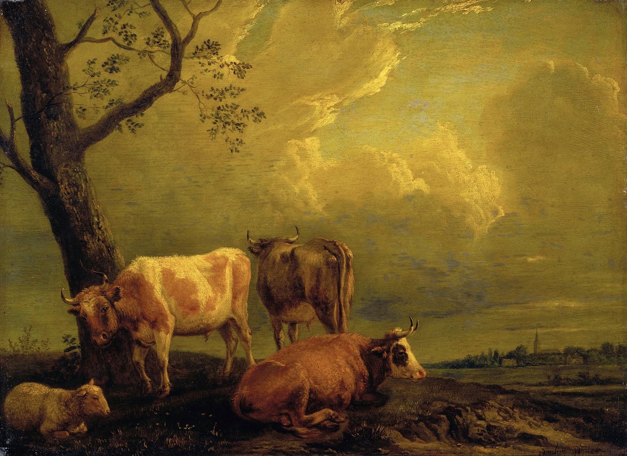 Sığır ve Koyun by Paulus Potter