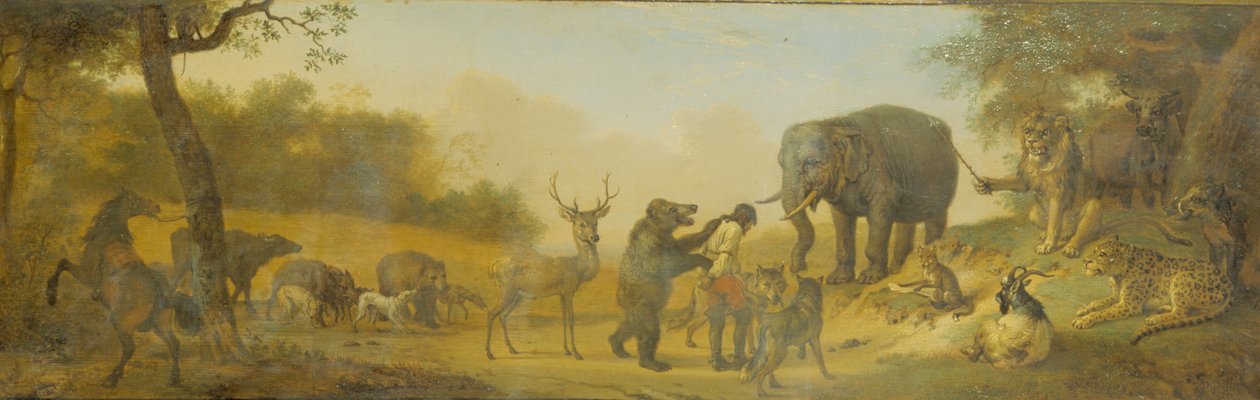 Bir Avcının Cezalandırılması by Paulus Potter