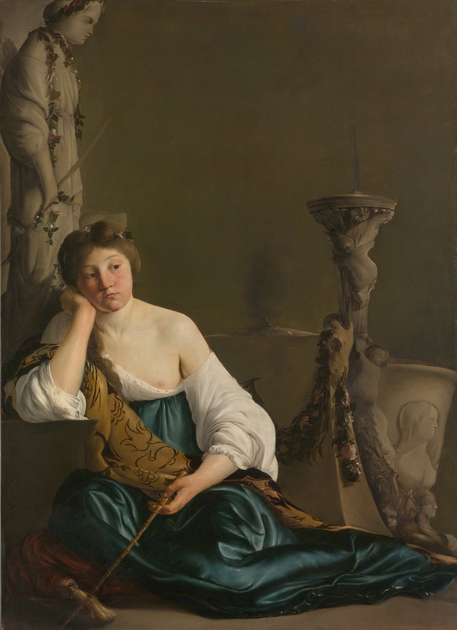 Hayal kırıklığına uğramış Medea, 1640 dolayları (tuval üzerine yağlı boya) by Paulus Bor