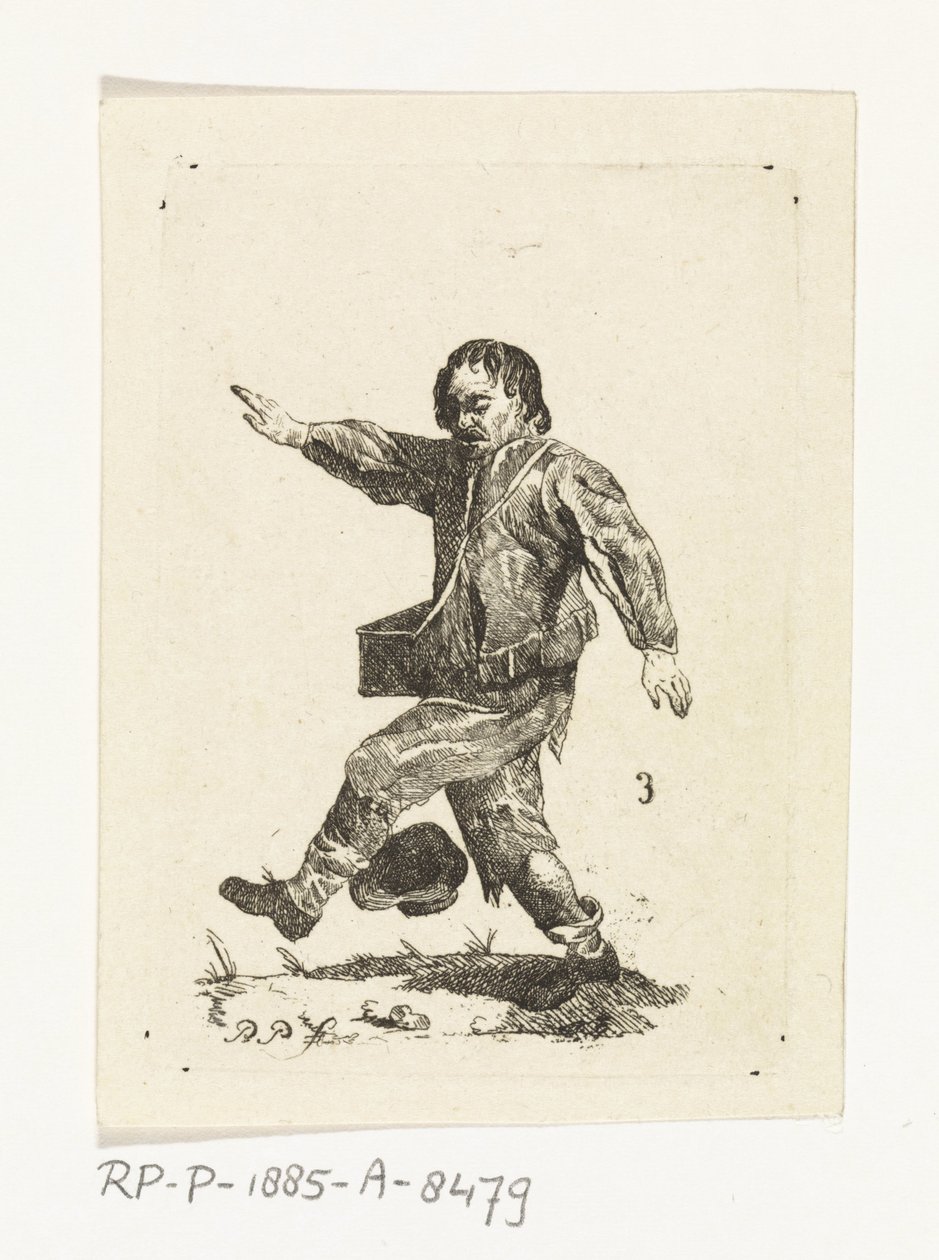 koşan adam by Paulus Charles Gerard Poelman