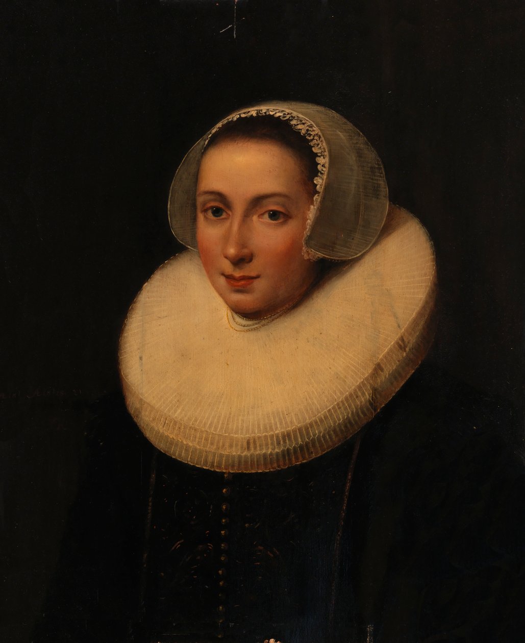 Bir Hanımefendinin Portresi, 17. Yüzyılın Başları by Paulus Moreelse