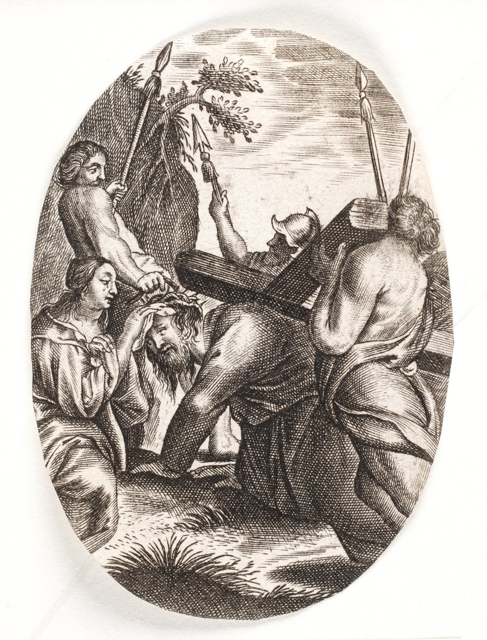 Haç taşıyan İsa by Paulus Pontius