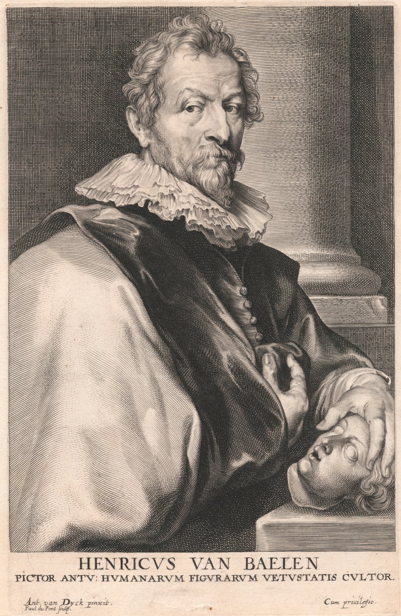 Henry van Baelen, Ressam Antu; Antik İnsan Figürlerinin Kültivatörü by Paulus Pontius