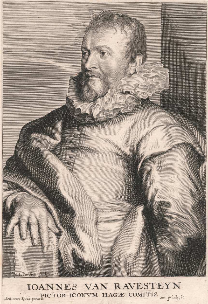 Joannes van Ravesteyn, Lahey Kontu İkon Ressamı by Paulus Pontius