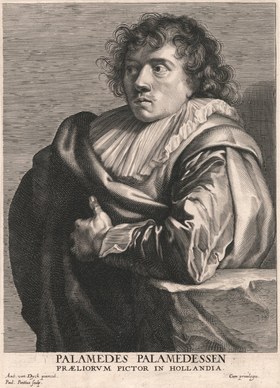 Palamedes Palamedessen, Hollanda'daki Prelia Ressamı by Paulus Pontius