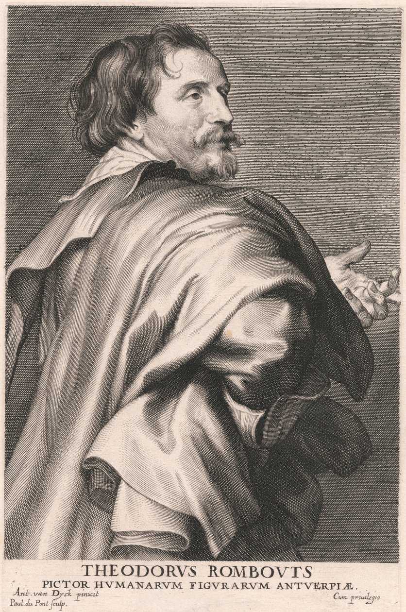 Theodore Rombouts, Antwerp İnsan Figürleri Ressamı by Paulus Pontius