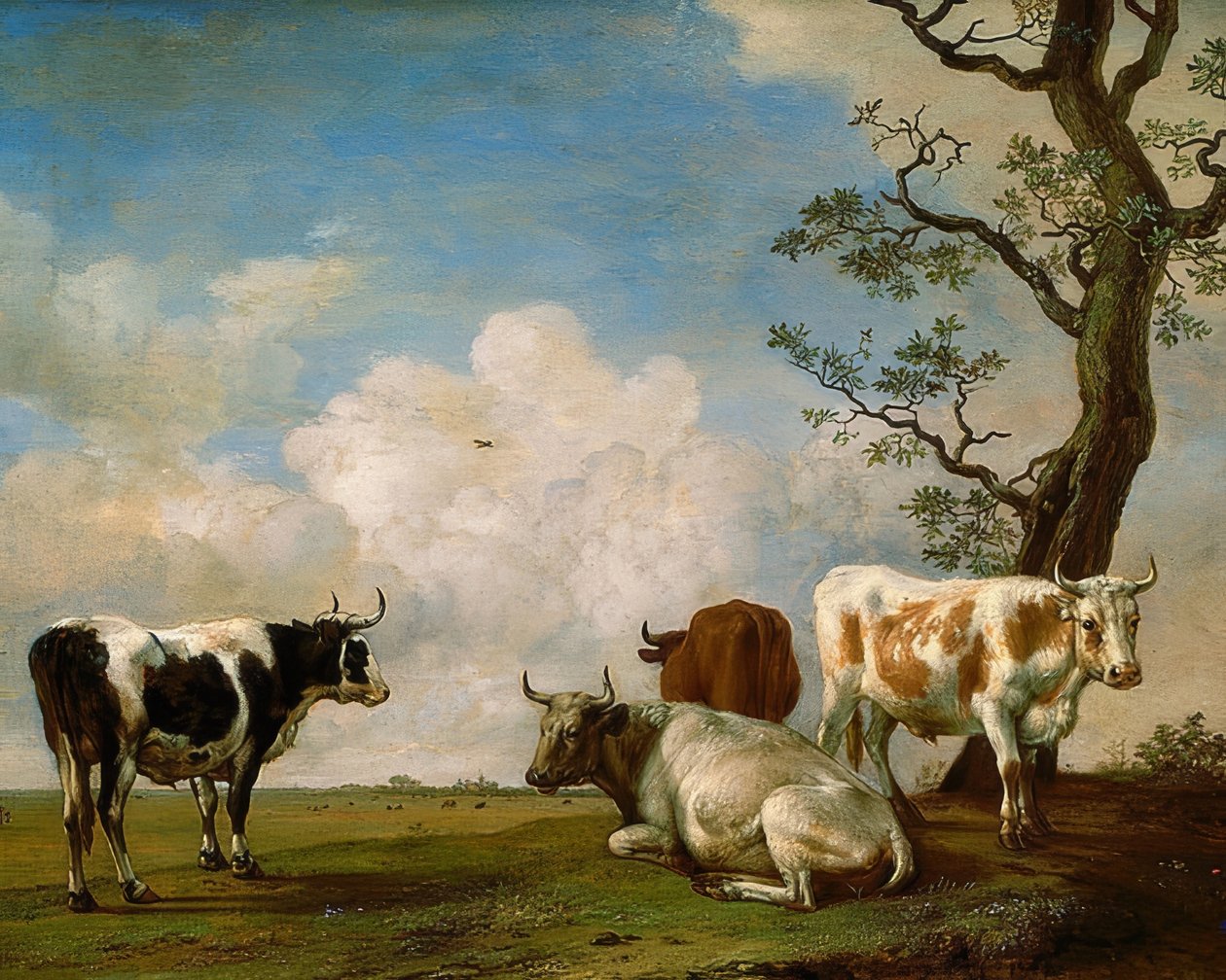 dört polis by Paulus Potter