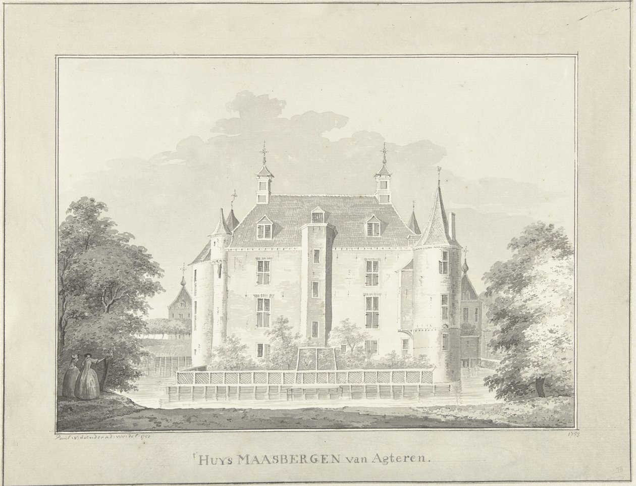 Maarsbergen Evi, arkadan by Paulus van Liender
