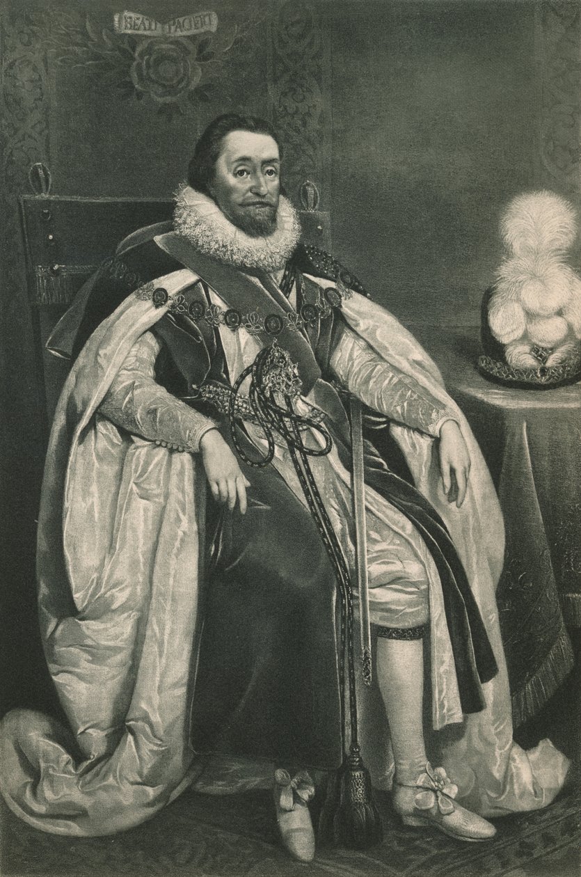 Kral I. James ve VI., 1603, 1904 by Paulus van Somer