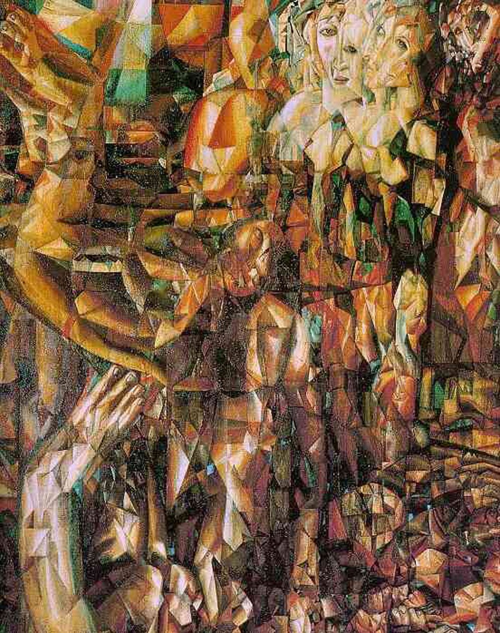 Bir Çift, 1912 by Pawel Nikolajewitsch Filonow