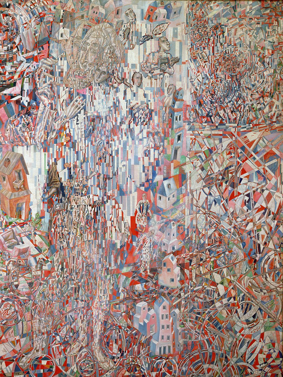 Petrograd Proletaryasının Formülü, 1920-21 by Pawel Nikolajewitsch Filonow