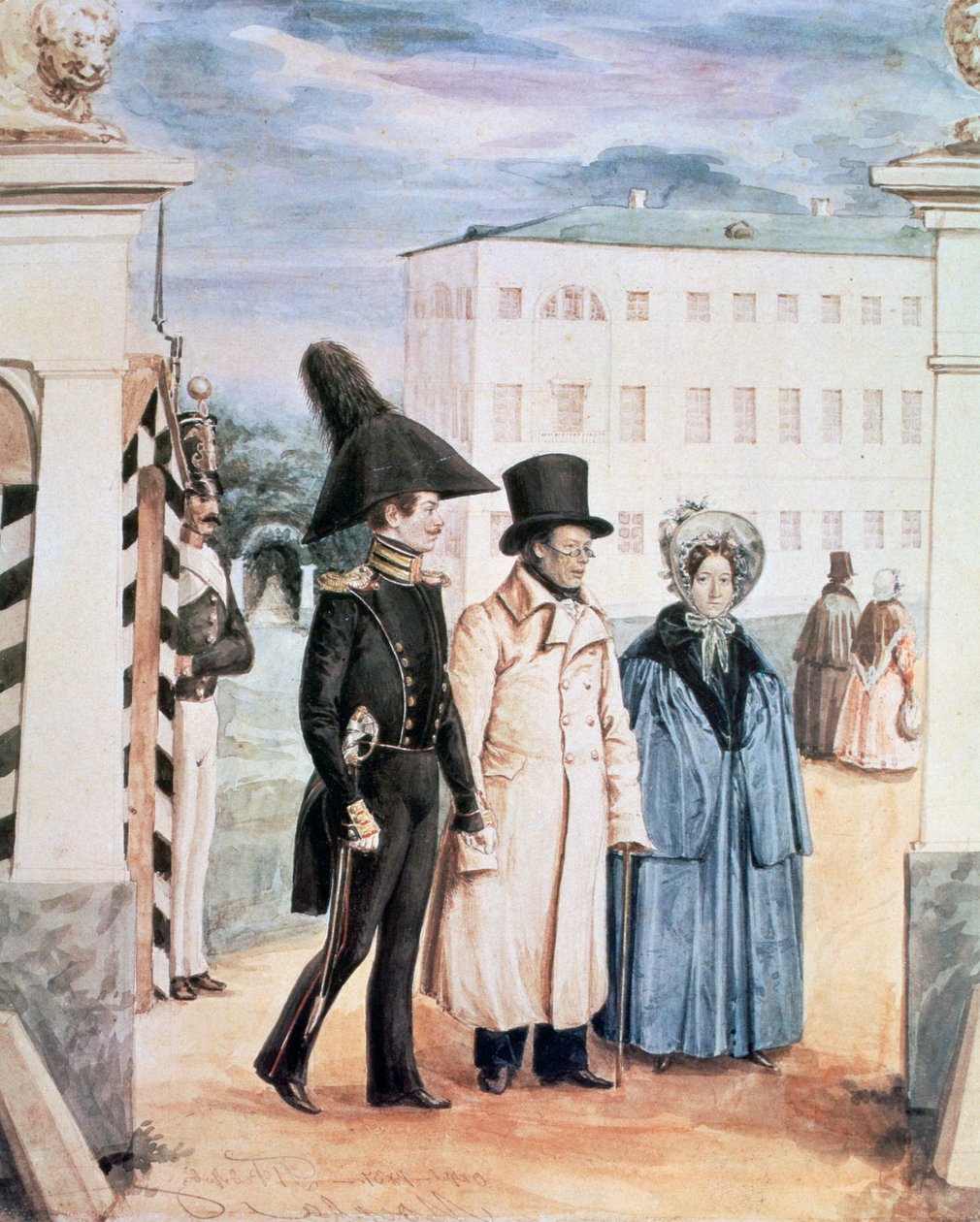 Yürüyüş, 1837 by Pavel Andreevich Fedotov