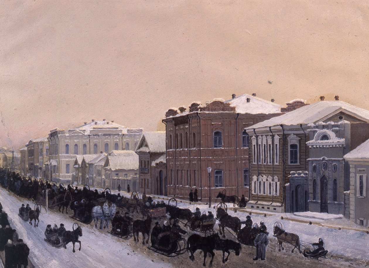 Tomsk, Magistratskaya Caddesi, 1897, 1897