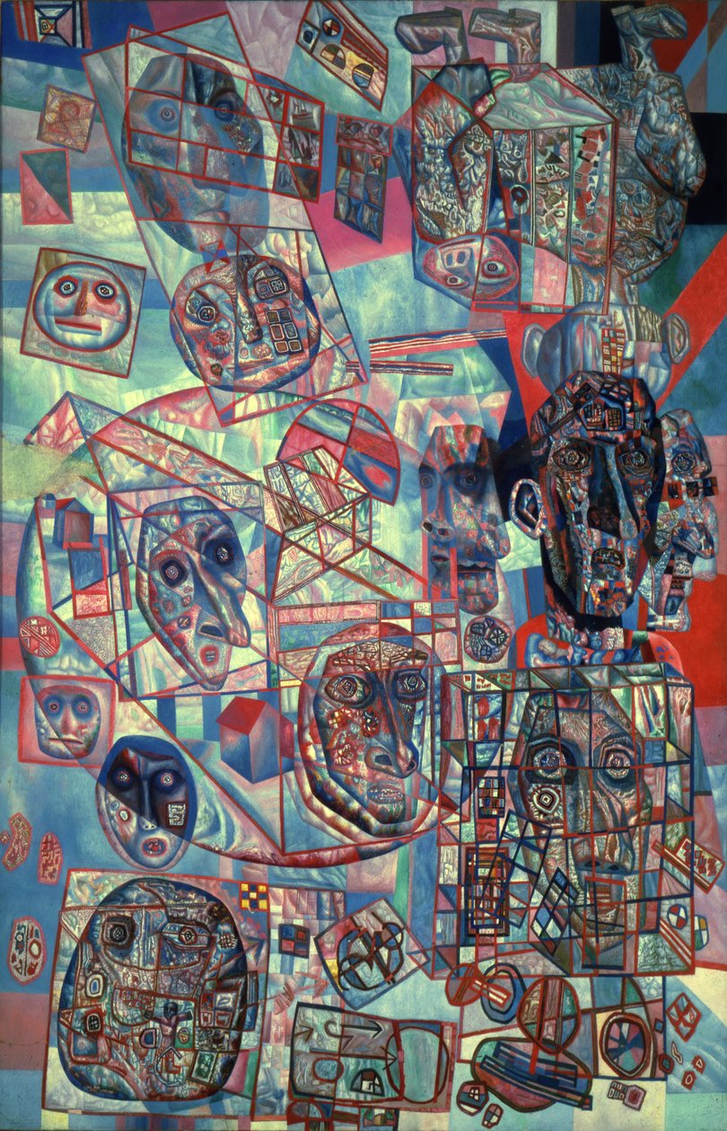 Dünyadaki Adam, 1925 by Pavel Nikolayevich Filonov
