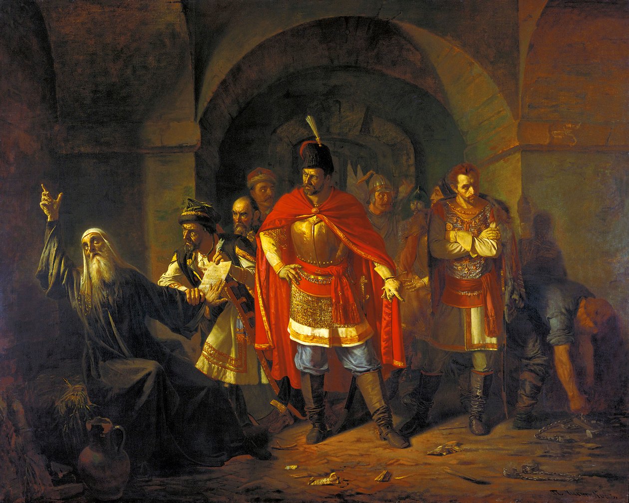 Polonyalıları kutsamayı reddeden Patrik Hermogenes