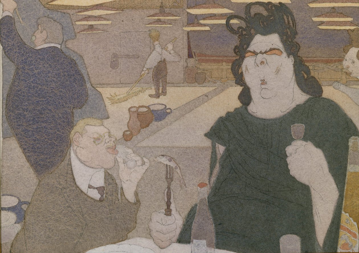 Fyodor Şalyapin Karikatürü, 1910