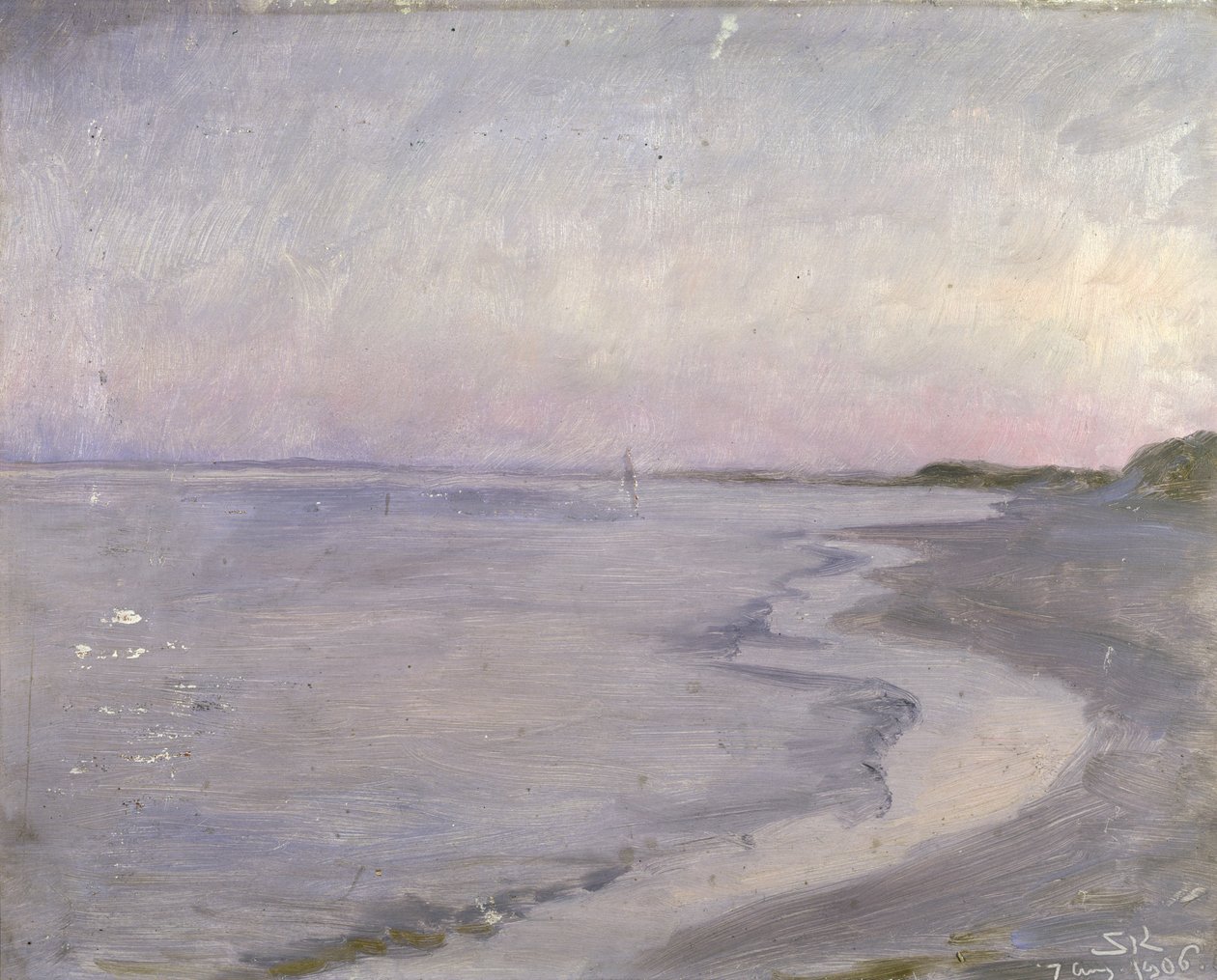 Bir Sahil Manzarası by Peder Severin Krøyer
