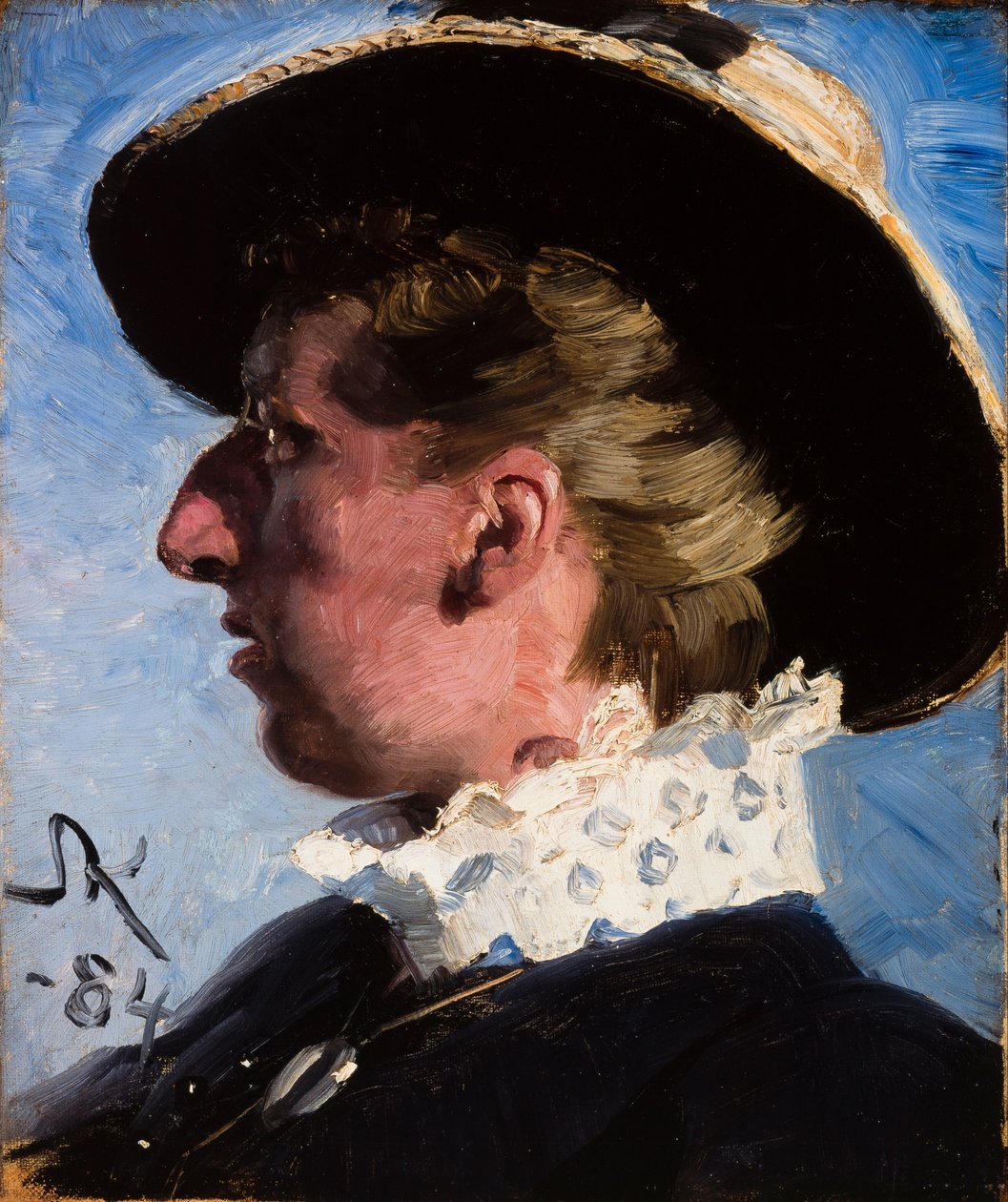 Anna Palmiye by Peder Severin Krøyer