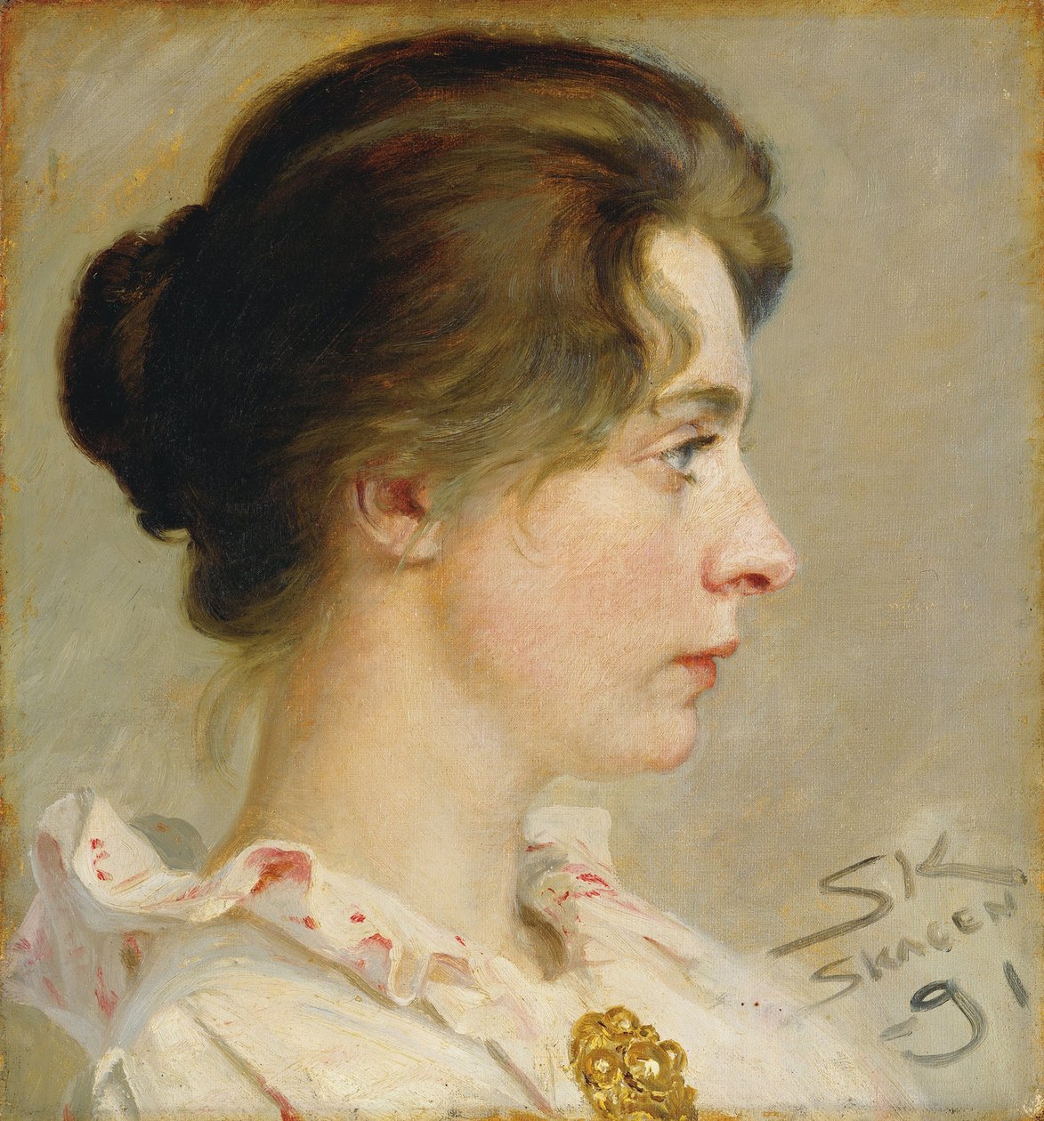 marie Krøyer by Peder Severin Krøyer