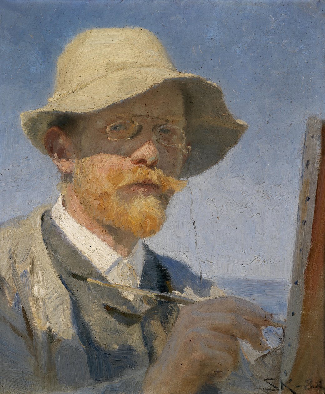 otoportre by Peder Severin Krøyer