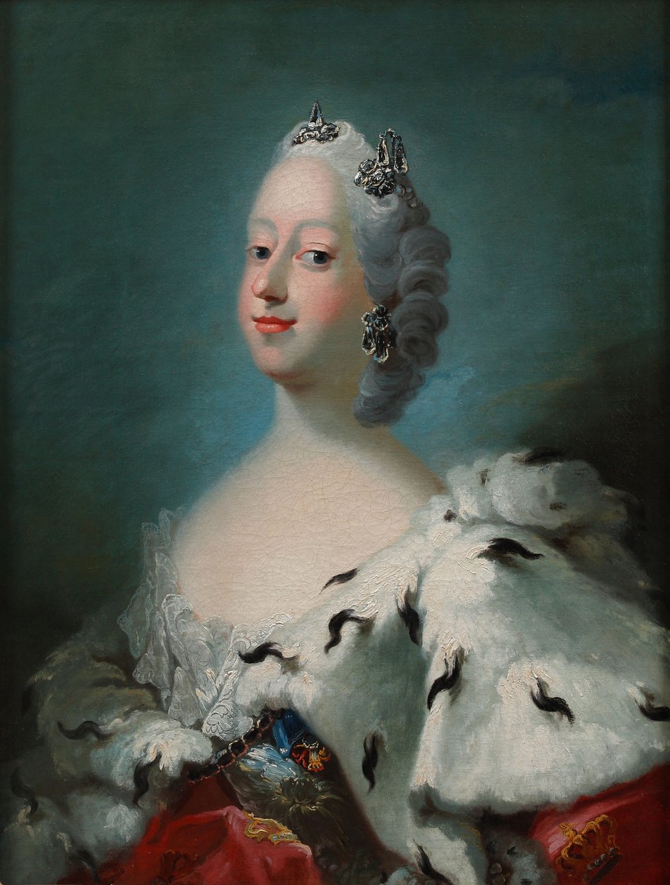 Büyük Britanya Louise, Danimarka Kraliçesi by Peder Als