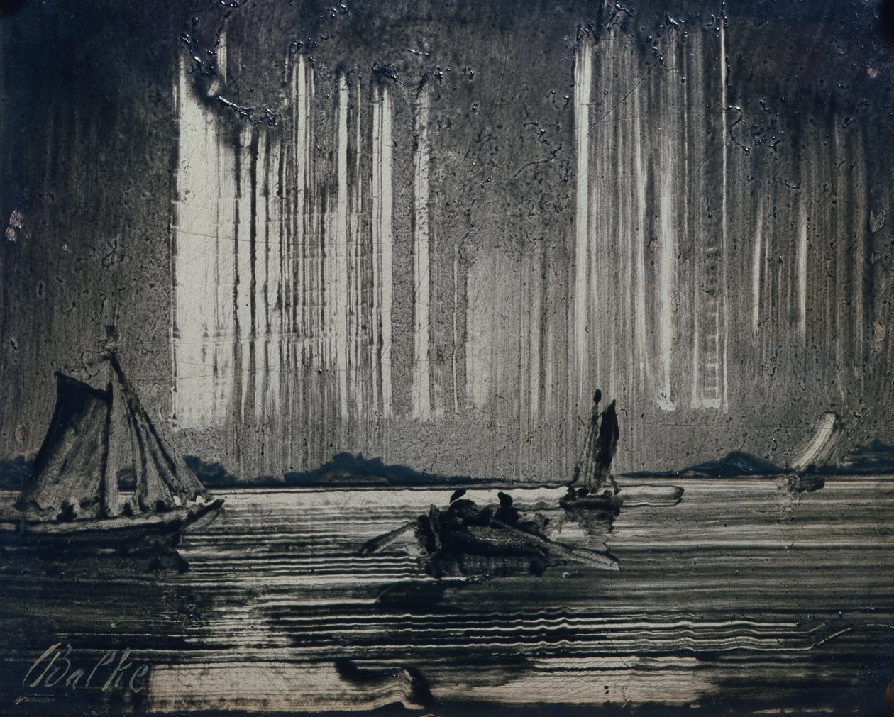 Kuzey Işığı by Peder Balke