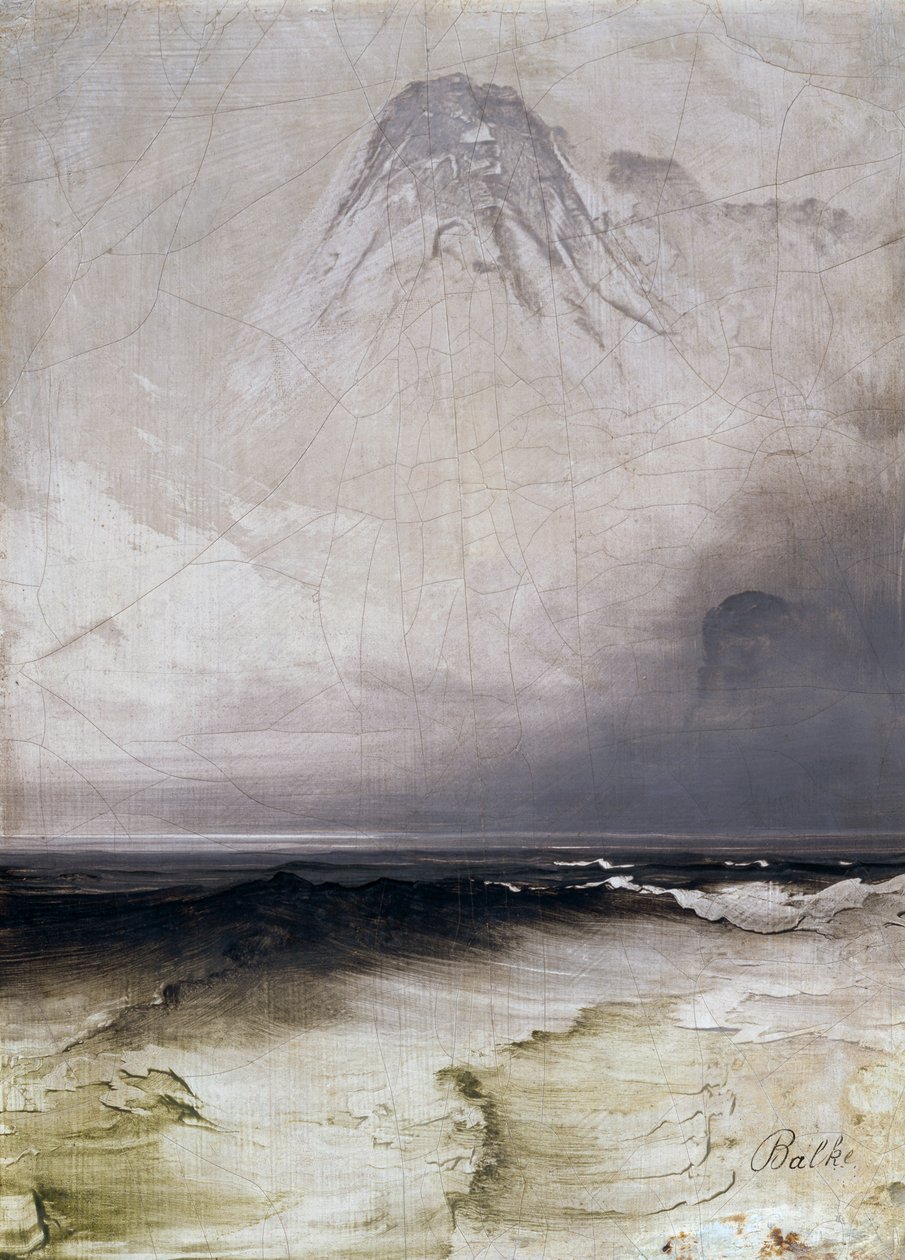 deniz ve sis by Peder Balke