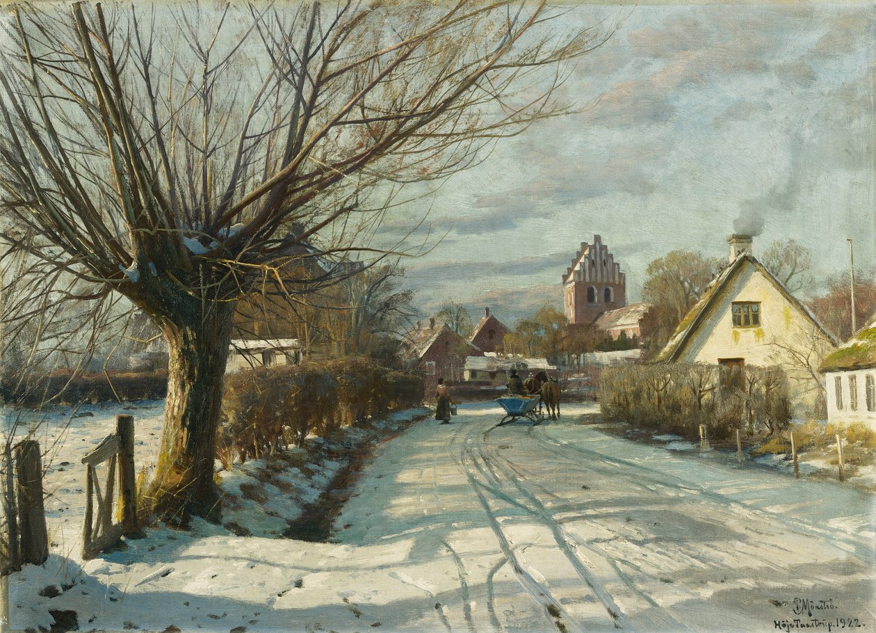 Bugün Taastrup Kilisesi, Kopenhag Dışında by Peder Monsted