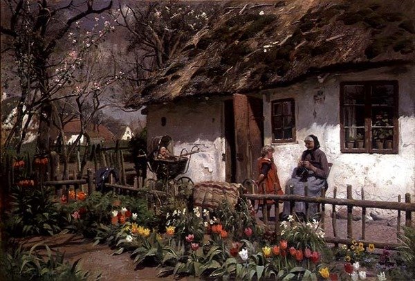 Kulübenin Dışında by Peder Monsted