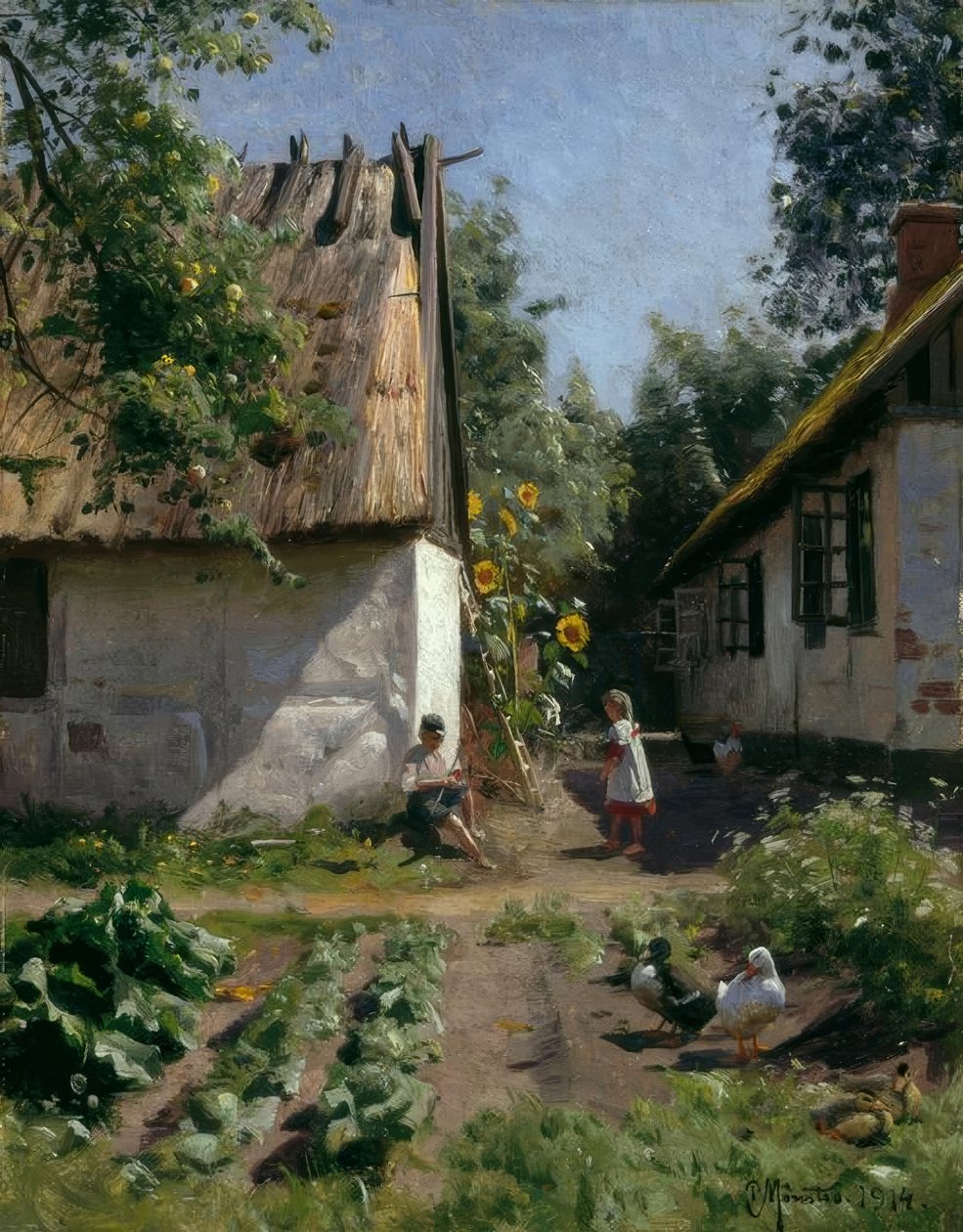 Yaz günü by Peder Monsted