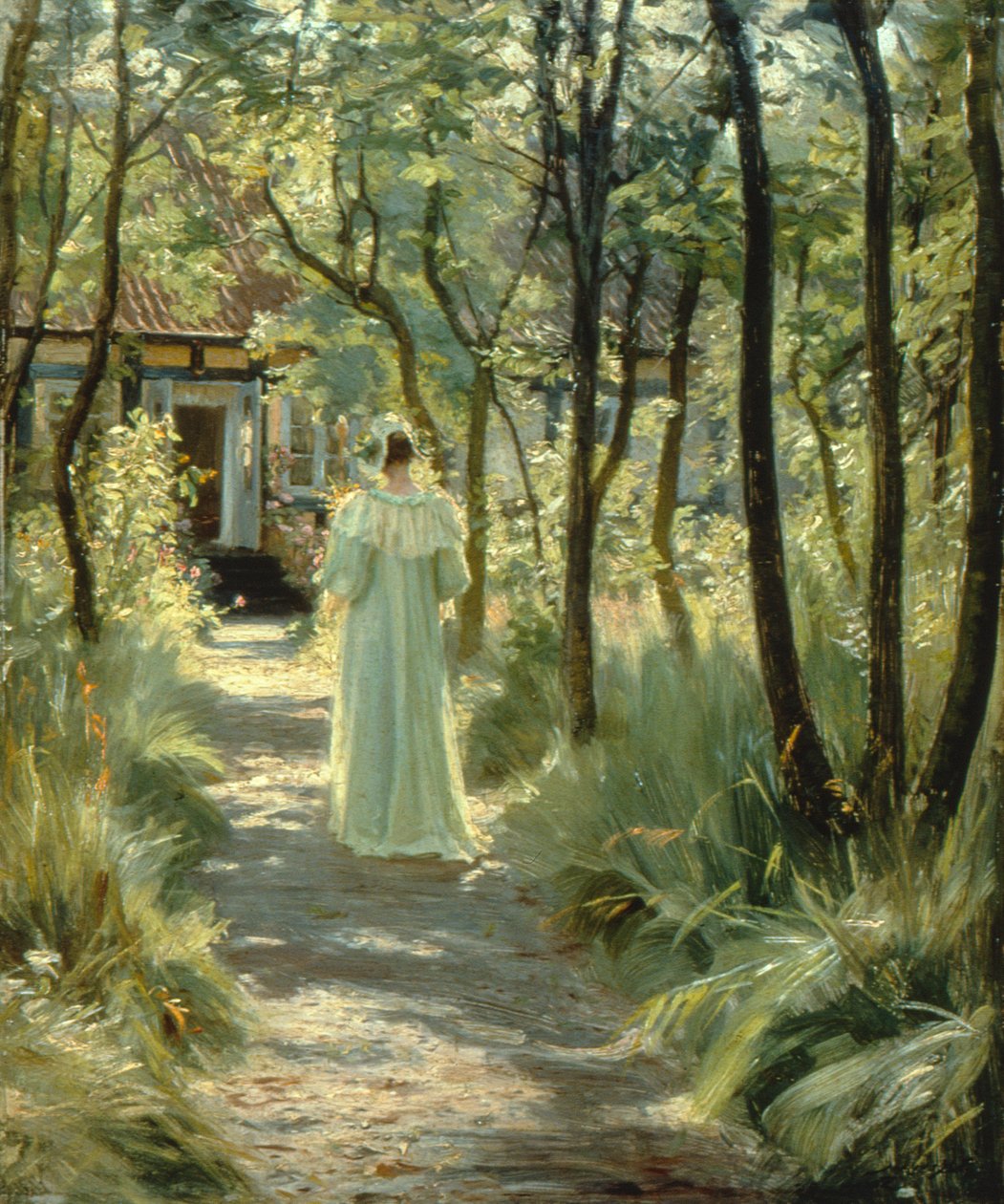 Bahçedeki Marie by Peder Severin Krøyer