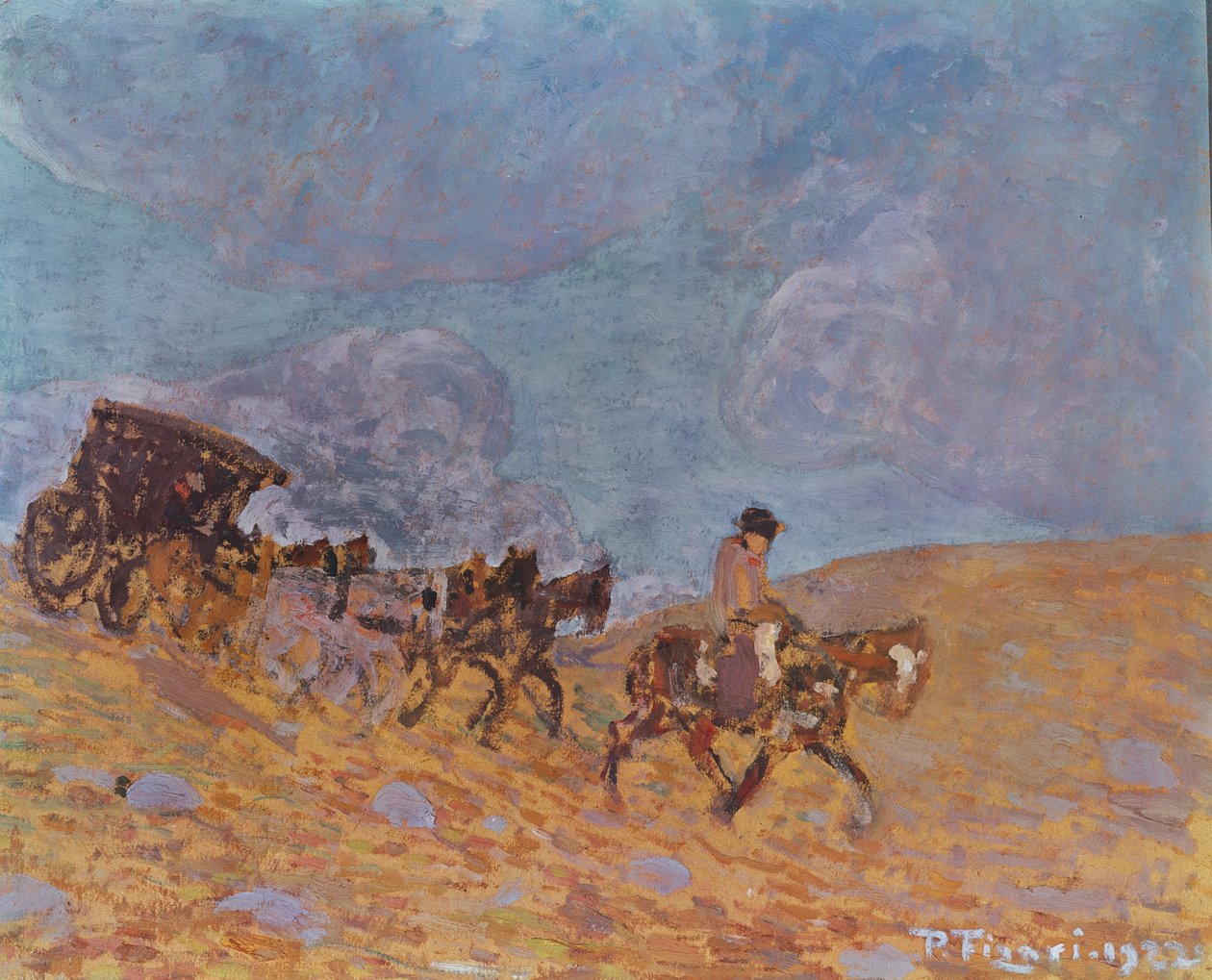 Sahne Antrenörü, 1922 by Pedro Figari
