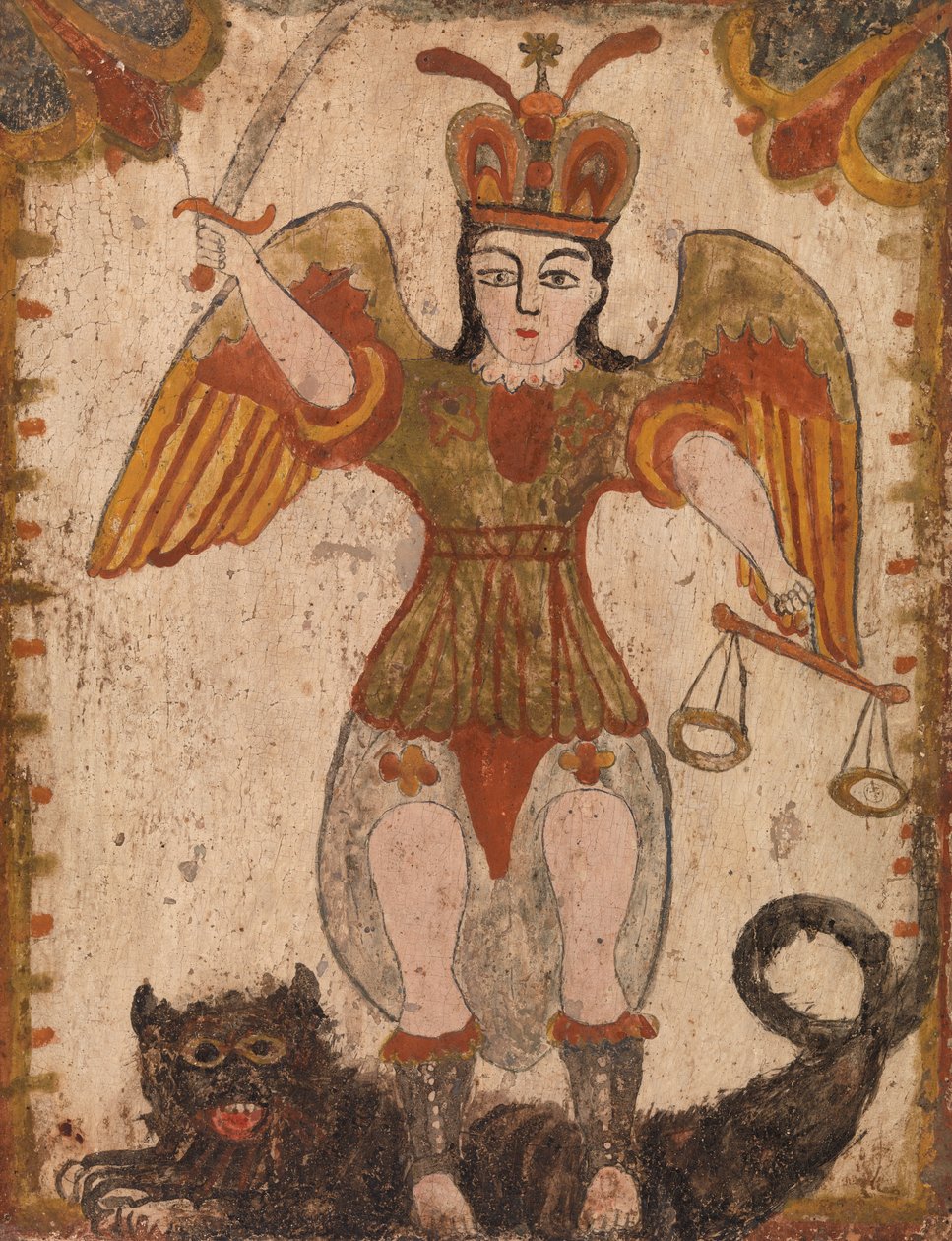 Başmelek Aziz Mikail (San Miguel) by Pedro Antonio Frésquis