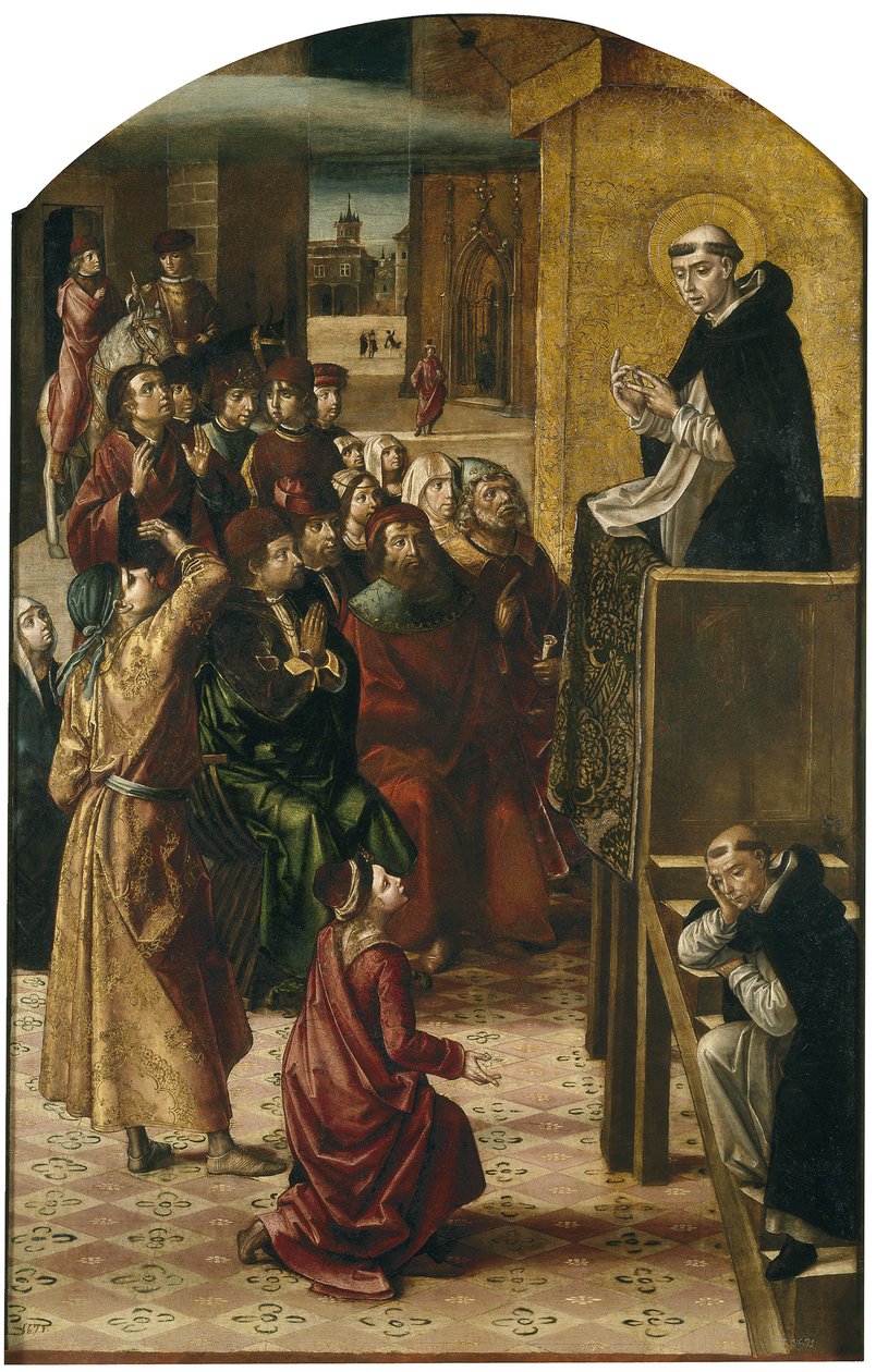 Bulut Mucizesi, 1493-1499 by Pedro Berruguete