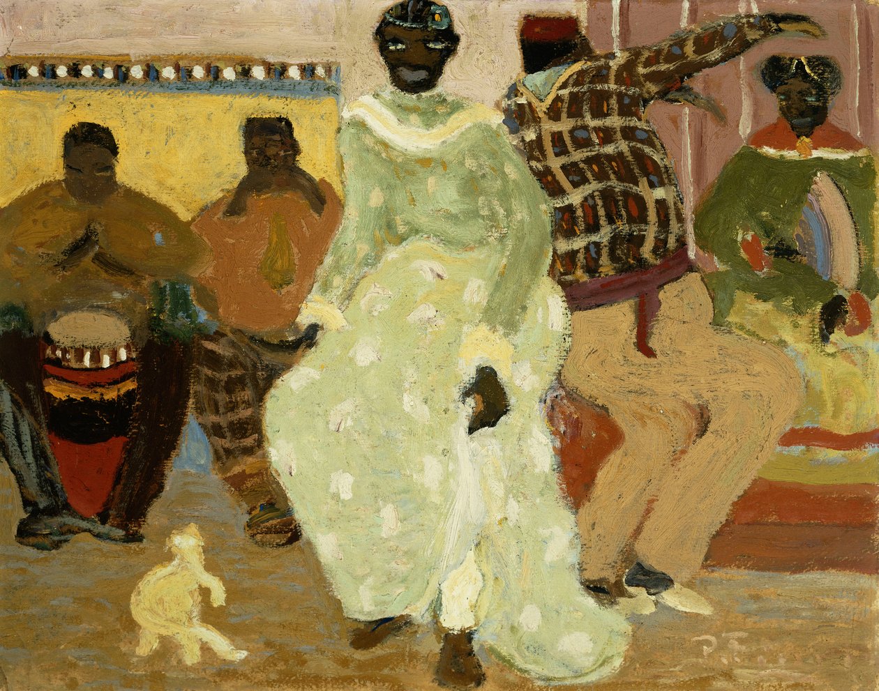 kandombe by Pedro Figari